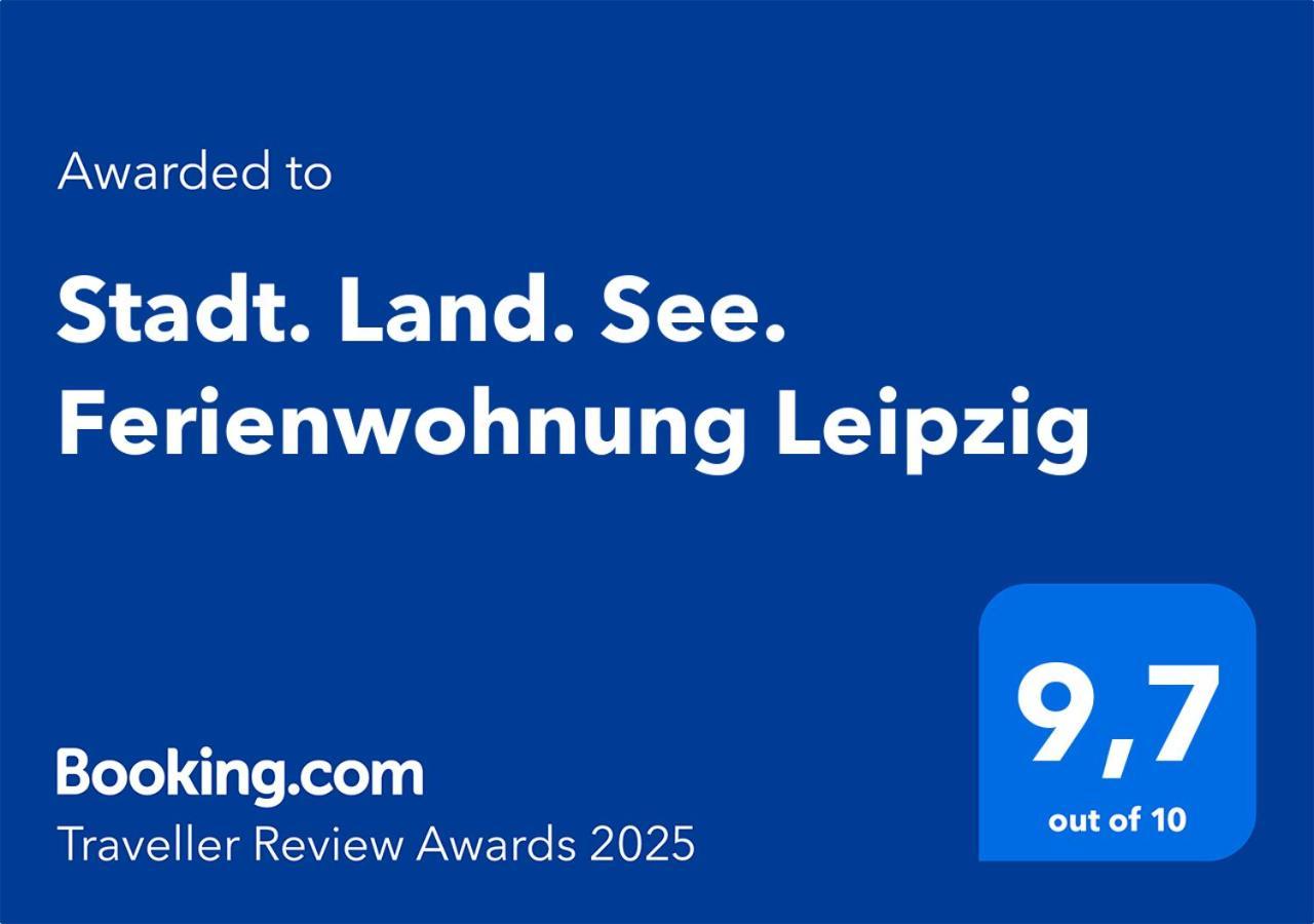 Stadt. Land. See. Ferienwohnung ライプツィヒ エクステリア 写真